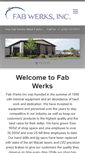Mobile Screenshot of fabwerksinc.com